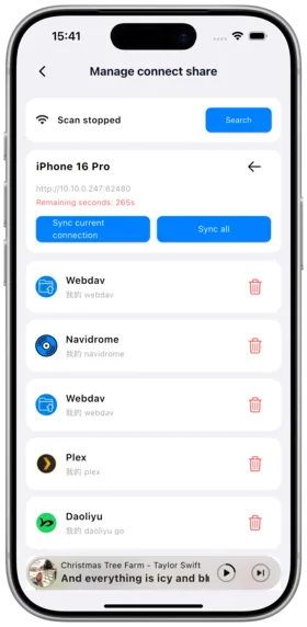 Connection Share Management